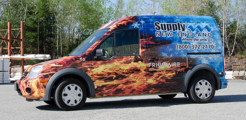Supply New England van is on the road to help Kitchen & Bath Gallery customers, too